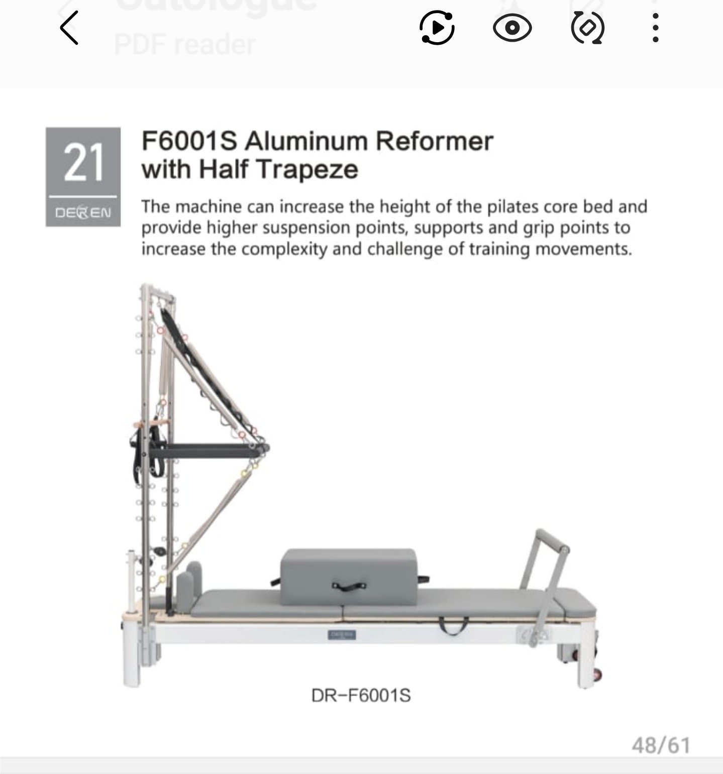 Reformer pilates