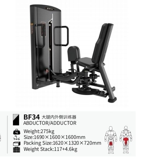 ABDUCTOR UDDUCTOR BRTW BF34