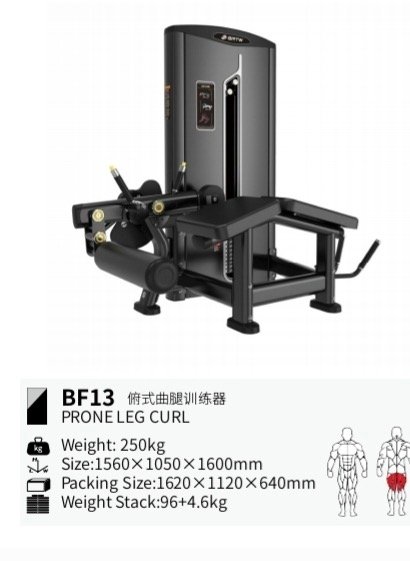 PRONE LEG CURL BRTW BF13