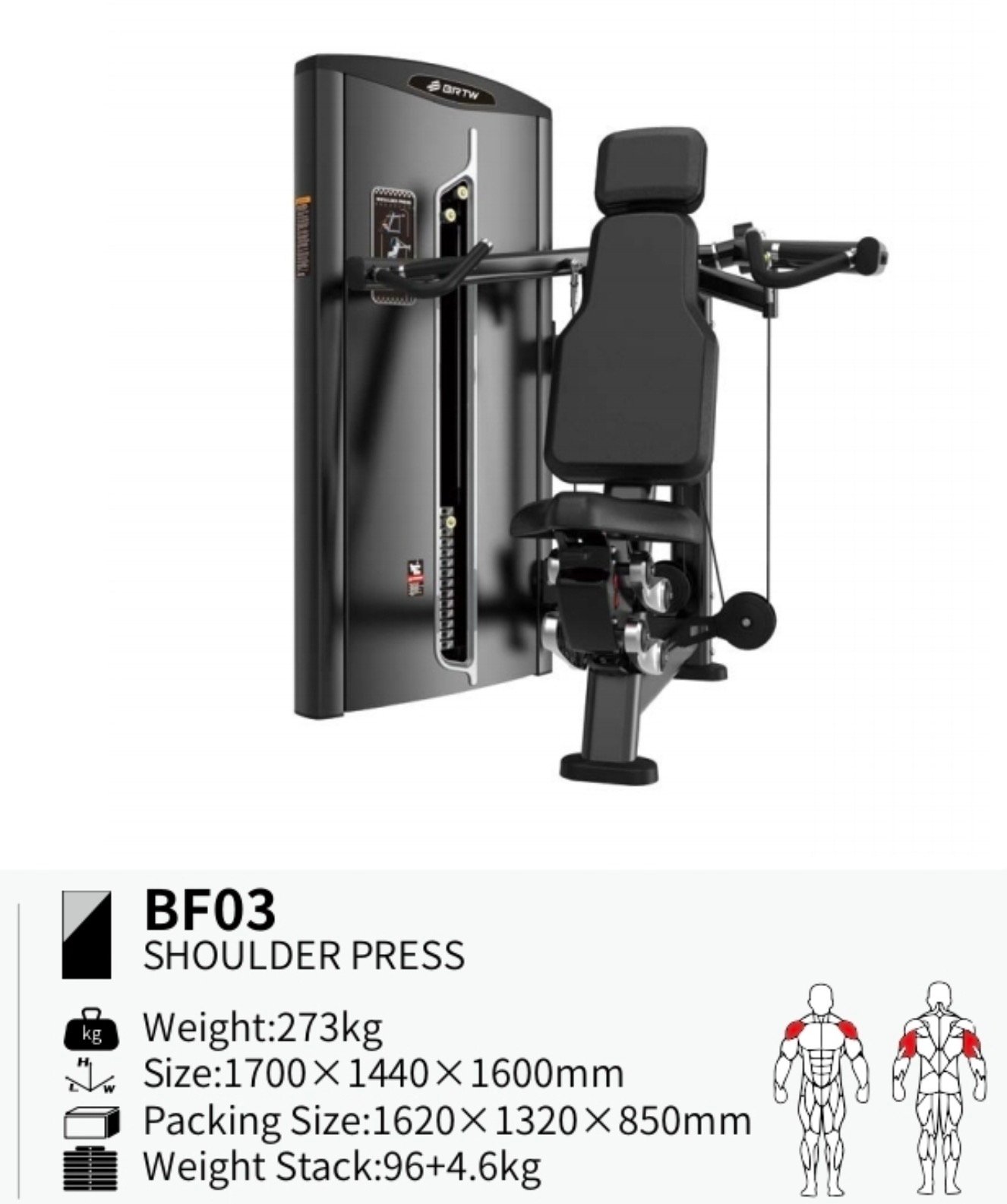 SHOULDER PRESS BRTW BF03